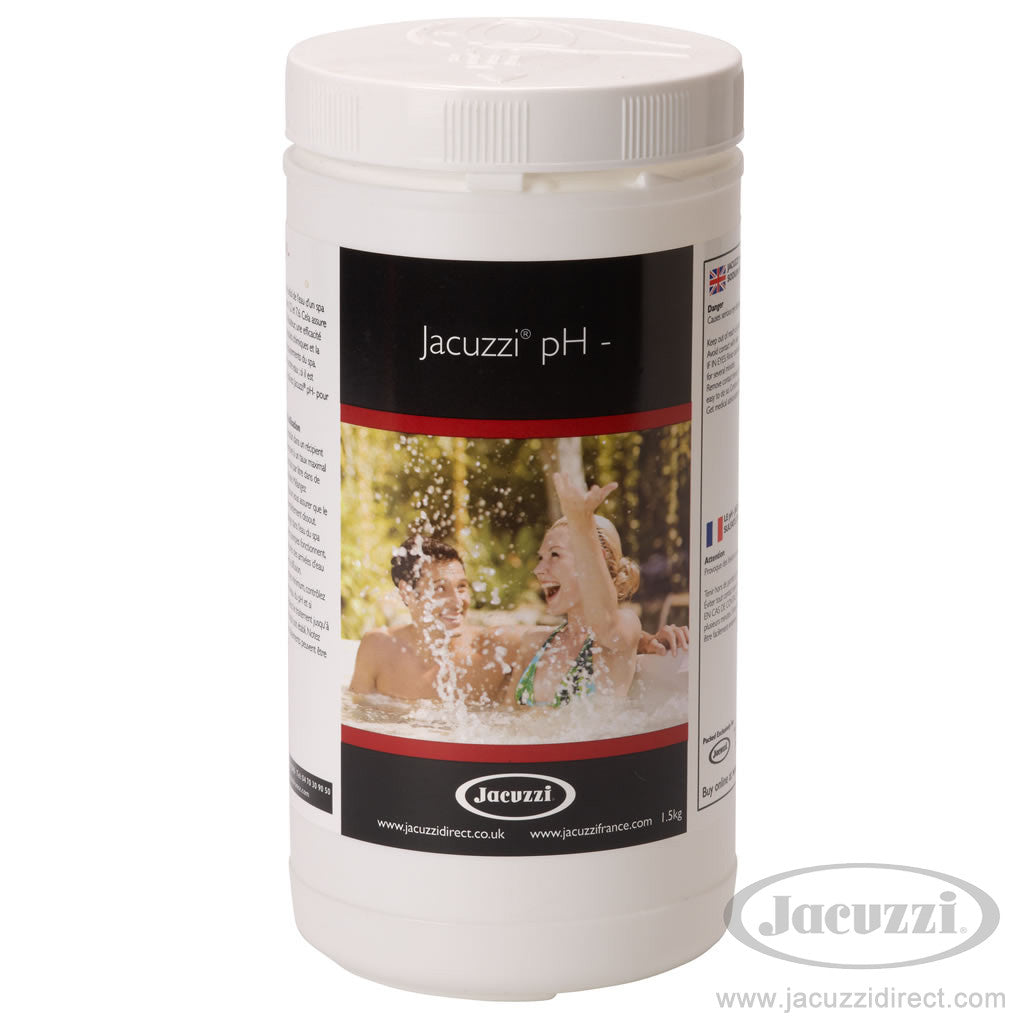 PH Moins pour abaisser le niveau de PH de l'eau de votre spa Jacuzzi®