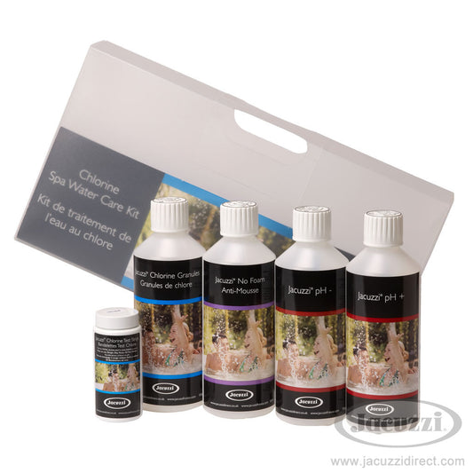 Kit de traitement de l'eau au chlore. Kit de démarrage Jacuzzi®