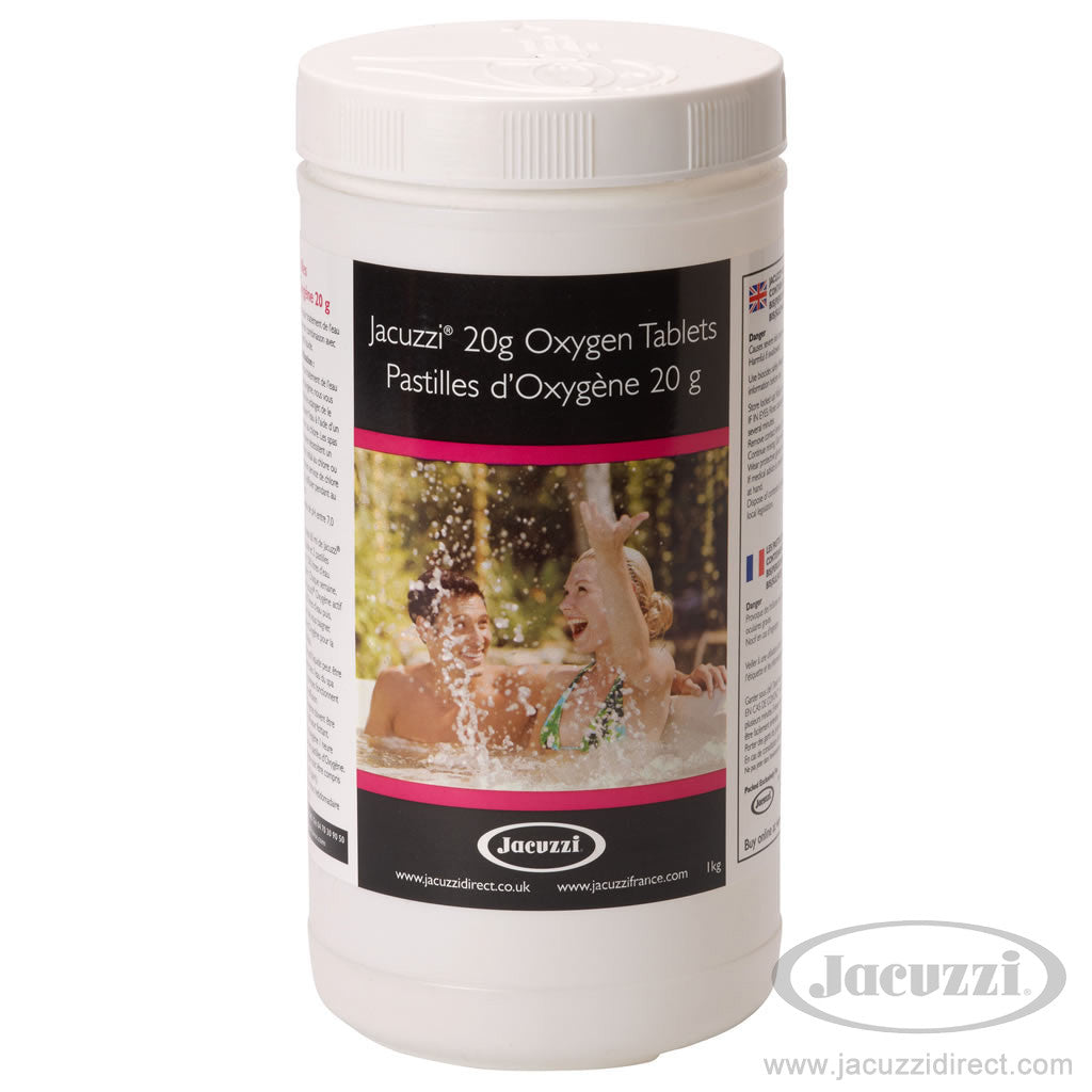 Désinfectant pour peaux sensibles dans spa Jacuzzi®. Anti irritation.
